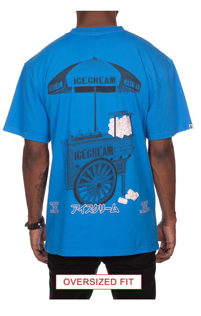 Ice Cream The Cart Men's T-Shirt - Oversized Fit