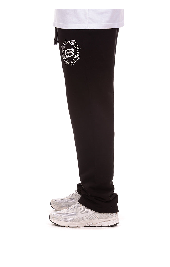 Ice Cream Vertical Sweatpants Men - Black