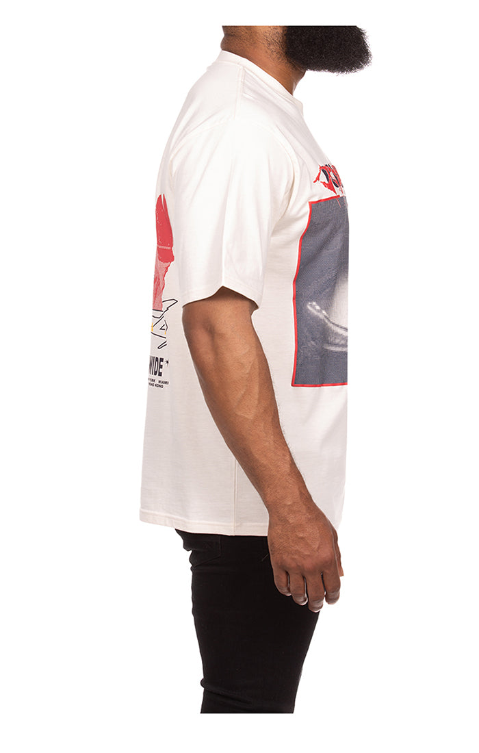 Ice Cream Eyescream Ss Knit Men's T-Shirt - White