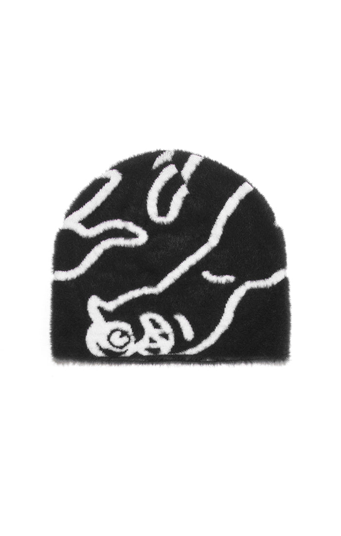 Ice Cream Henderson Knit Cap Unisex Beanie - Black