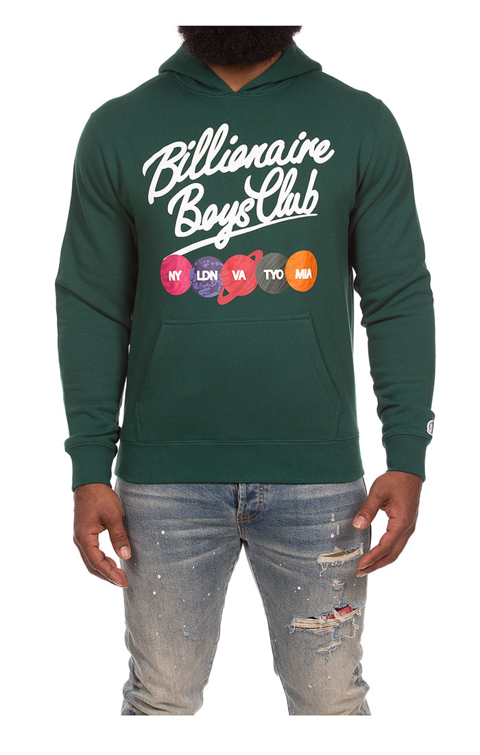 Billionaire Boys Club Bb Script Hoodie - Green