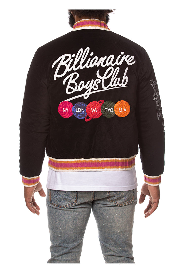 Billionaire Boys Club Bb Wealth Jacket Men's Bomber - Black