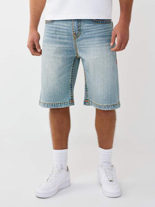 True Religion Flap Shorts - Contrast Stitching