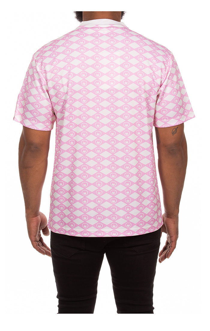 Ice Cream Geometric T-Shirt - Mesh