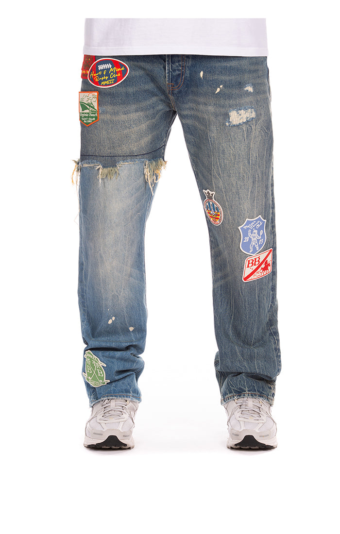 Billionaire Boys Club - Retrograde Patchwork Jeans