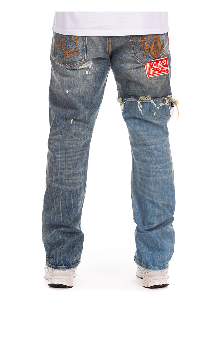 Billionaire Boys Club - Retrograde Patchwork Jeans