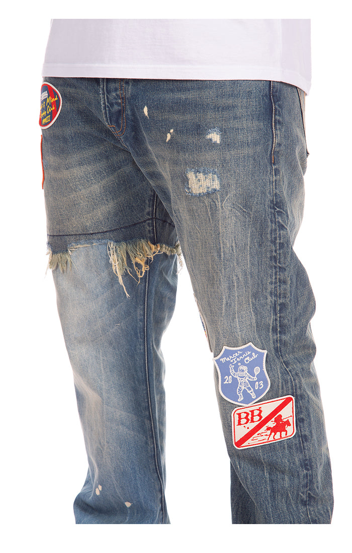 Billionaire Boys Club - Retrograde Patchwork Jeans