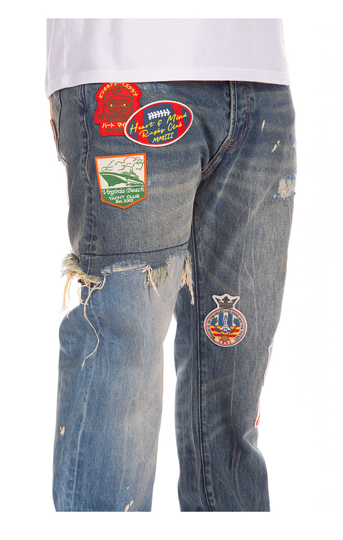 Billionaire Boys Club - Retrograde Patchwork Jeans