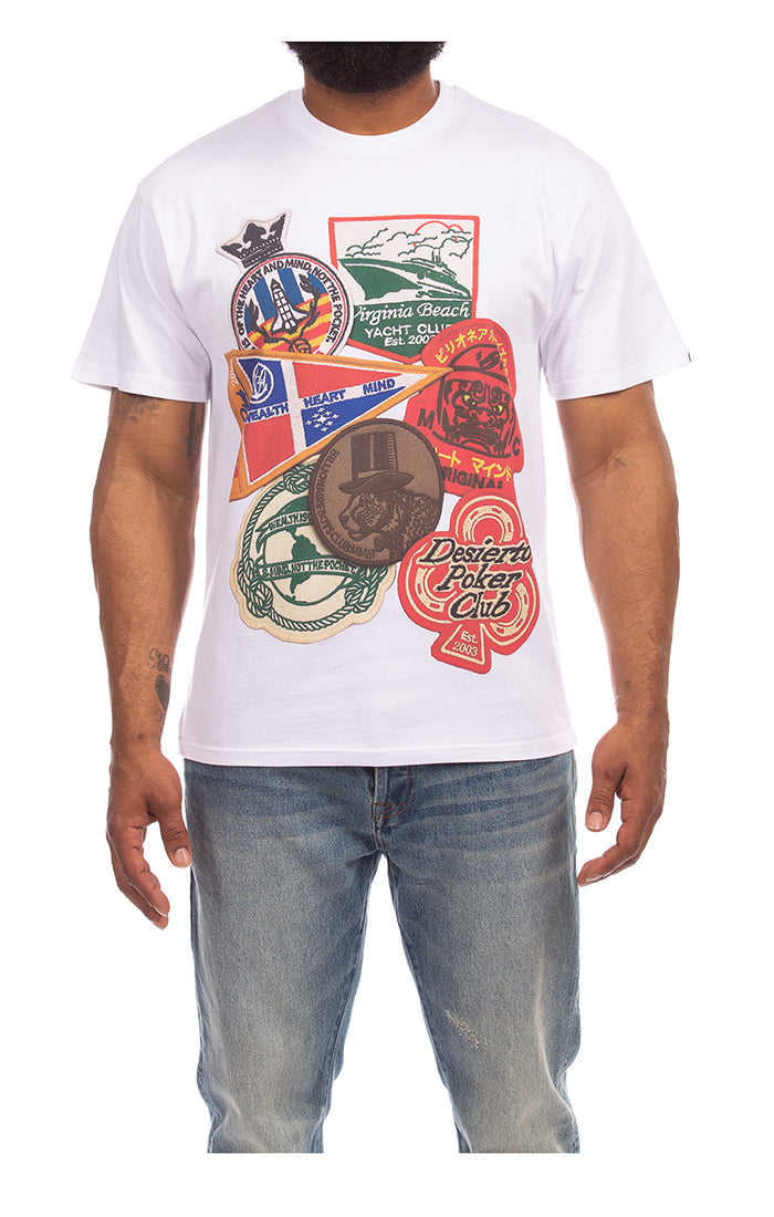 Billionaire Boys Club - Patches Short Sleeve T-Shirt