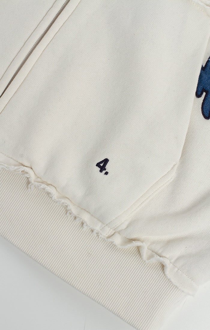 Bldg4 Embroidered Bird Black Hoodie