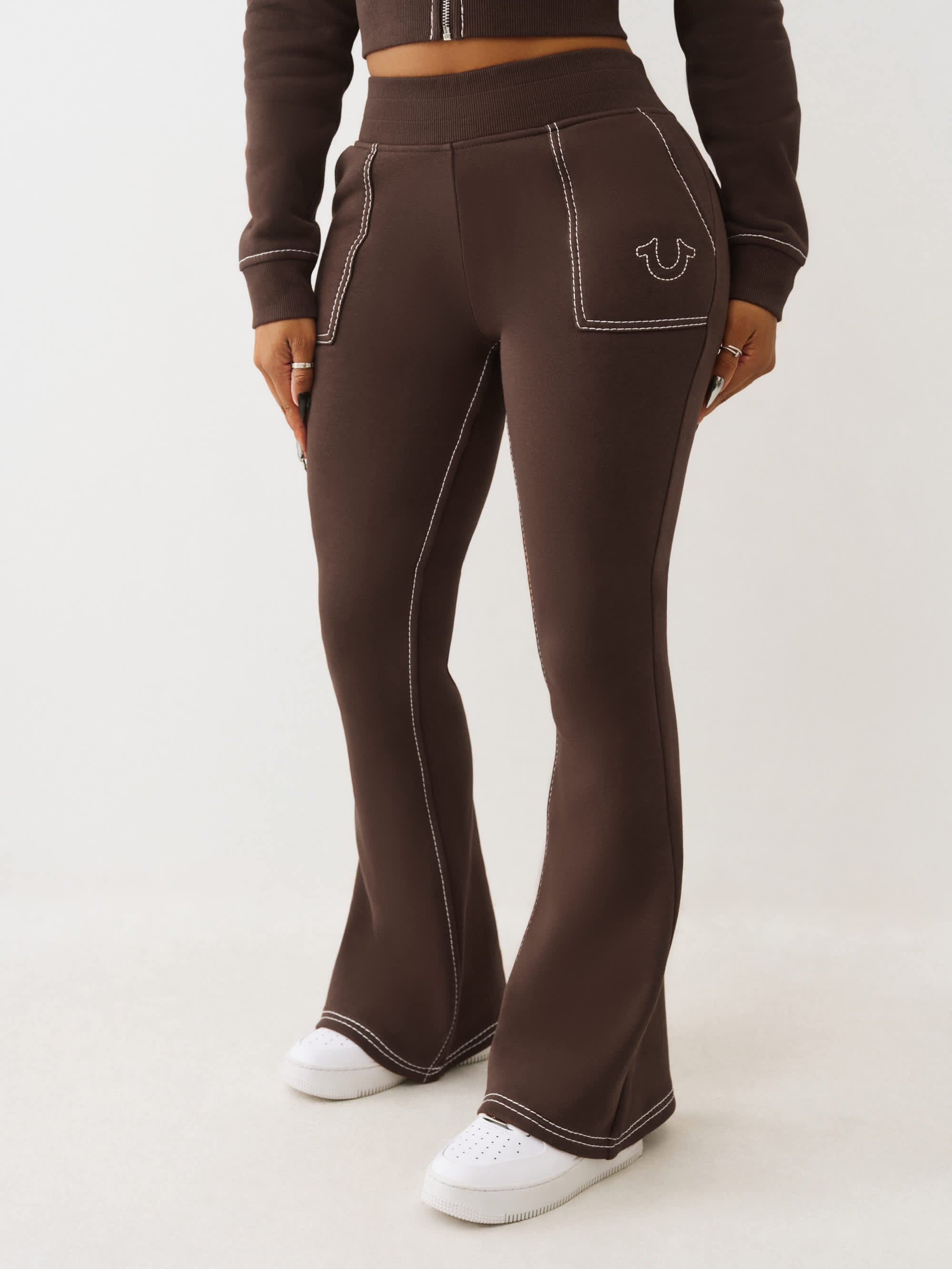 True Religion Big T Flare Pants - Women