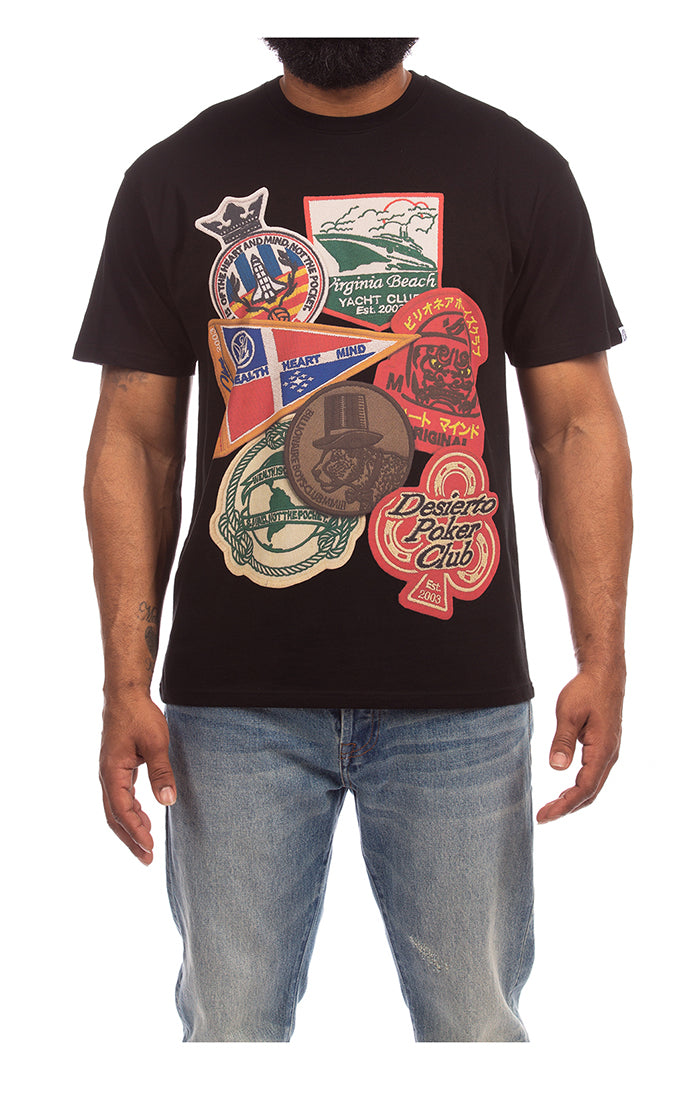 Billionaire Boys Club - Patches Short Sleeve T-Shirt