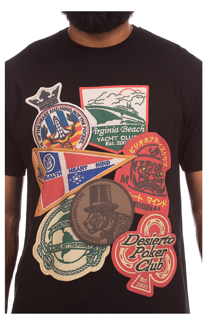 Billionaire Boys Club - Patches Short Sleeve T-Shirt