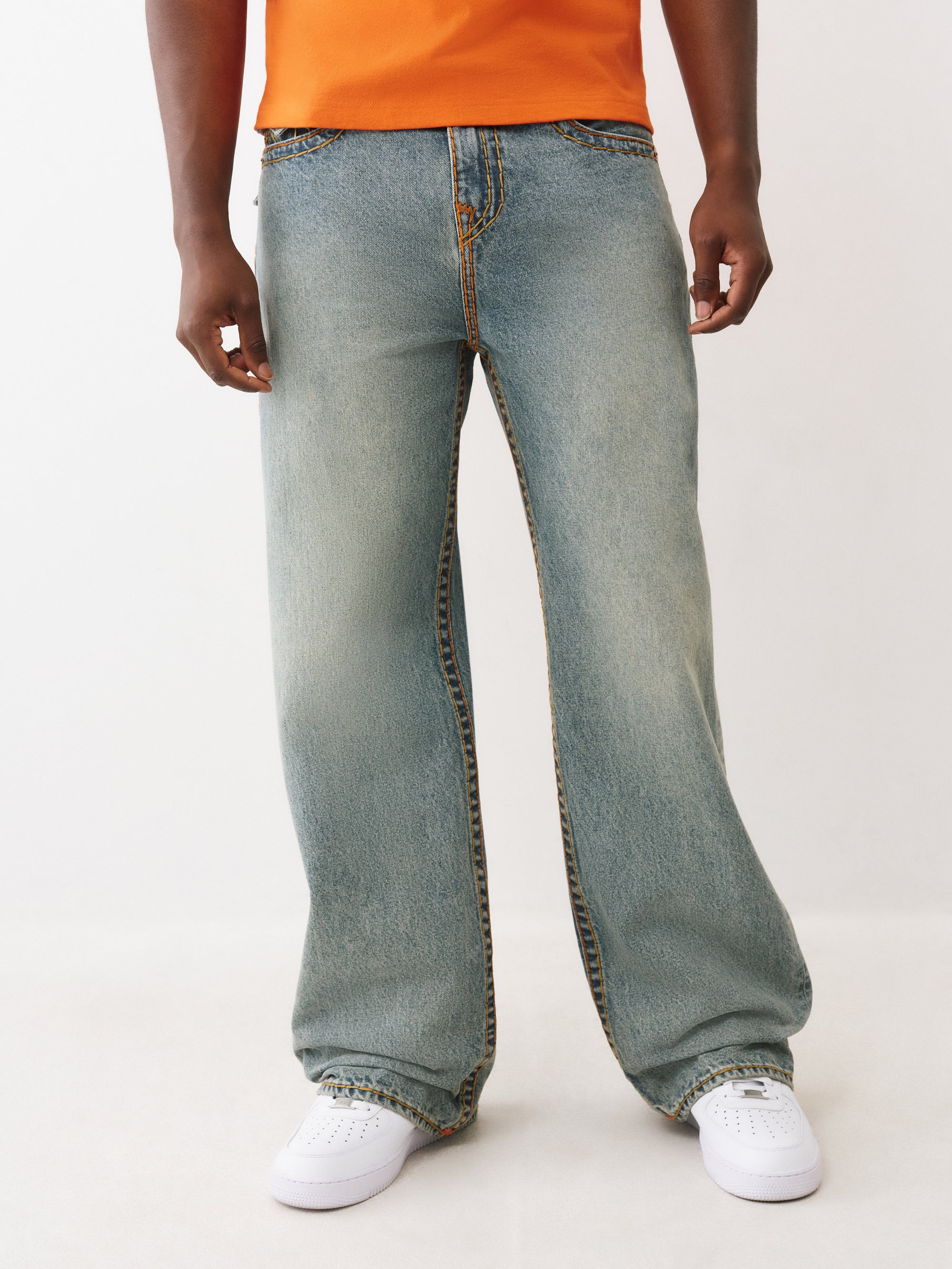 True Religion Vinny Super T Flap Men's Jeans - Light Wash