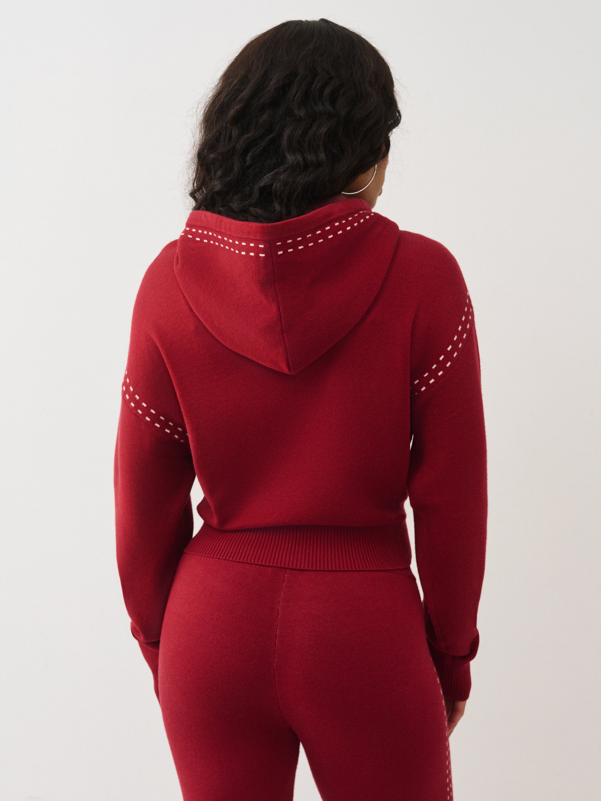 True Religion Hoodie for Women - Red