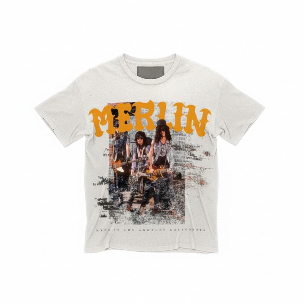 Merlin Handmade Guitar Band Tee