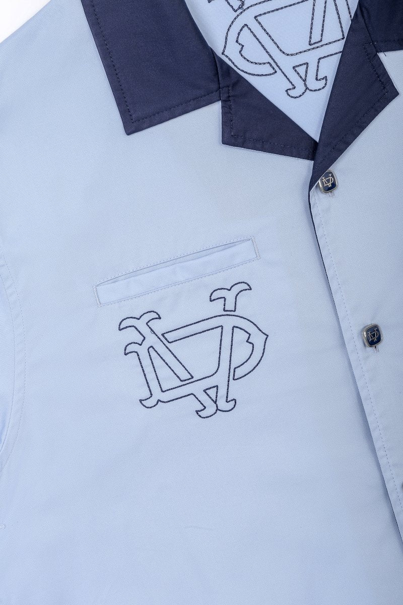 Vazio Button Down – Blue (Cotton Blend) - Valabasas