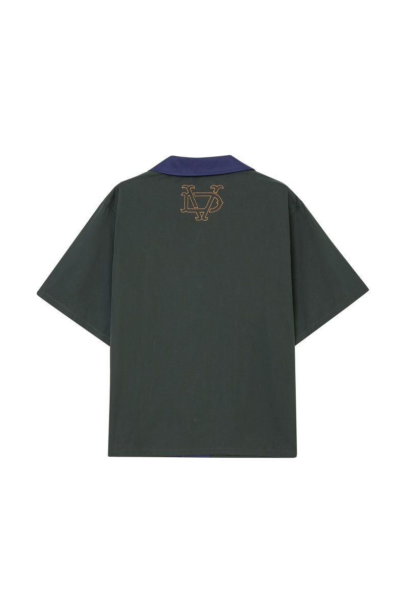 Vazio Button Down – Green (Cotton Blend) - Valabasas