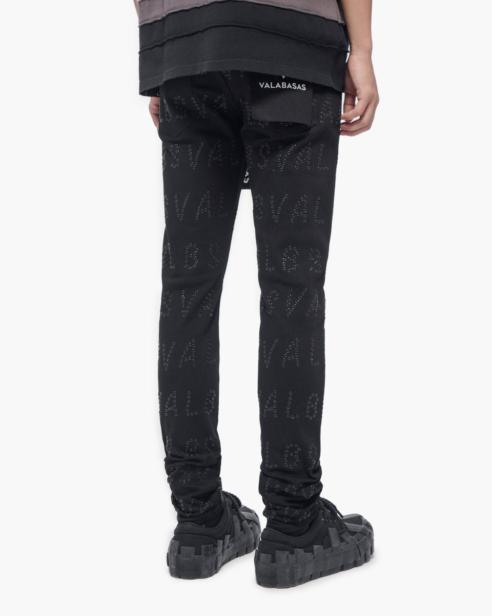 Velaris Black Wash Skinny Jeans - Valabasas