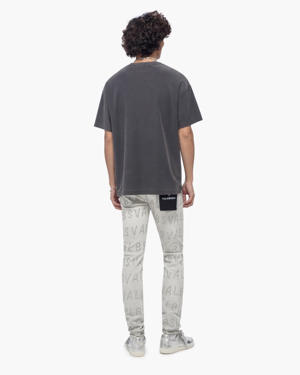 Velaris Snow Grey Skinny Jeans - Valabasas