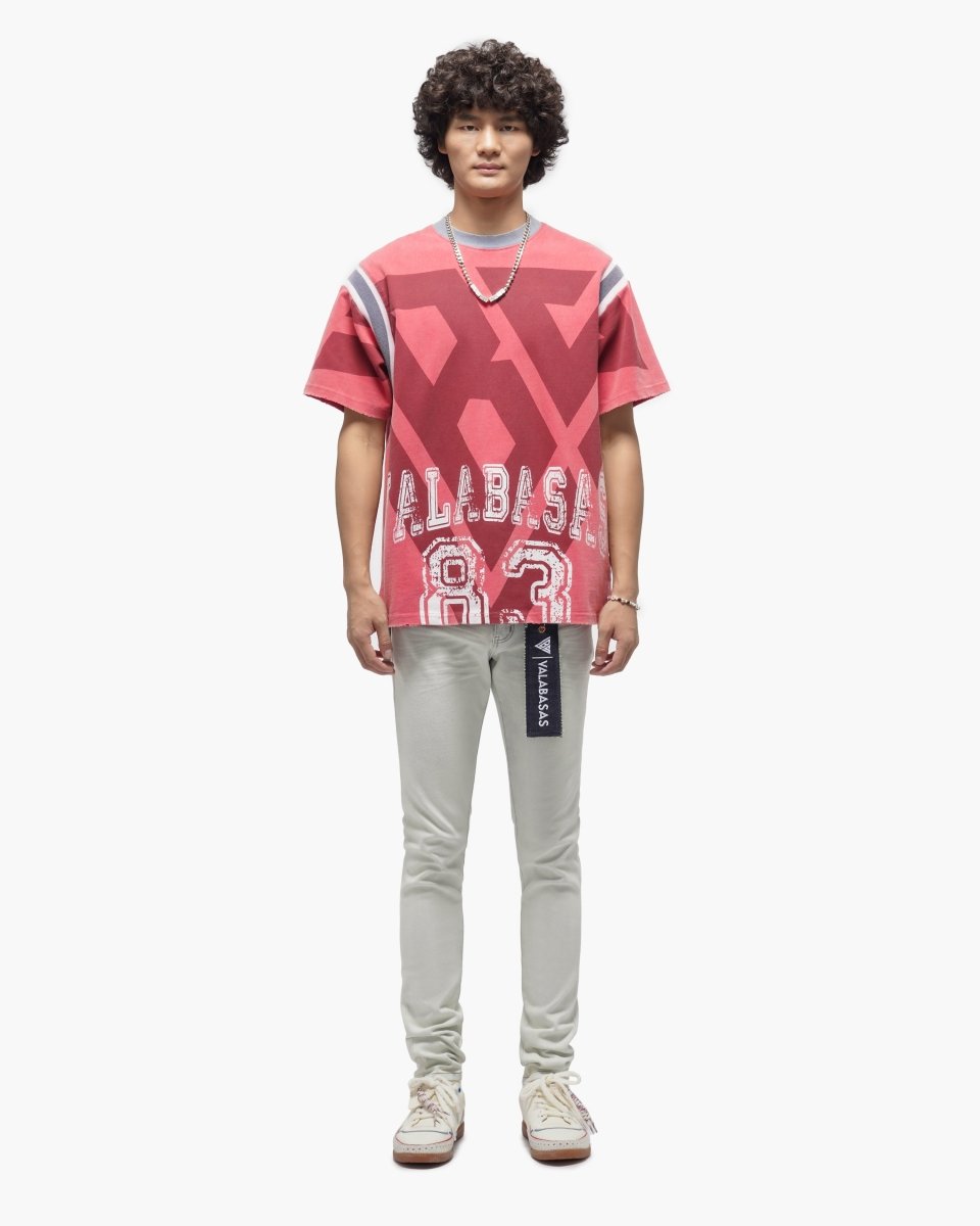 VLBS Athletics Vintage Red Tee - Valabasas