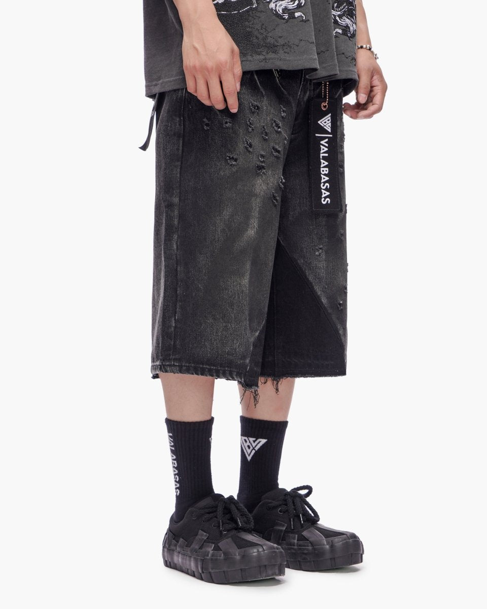 Wire Jorts Grey Wash - Valabasas