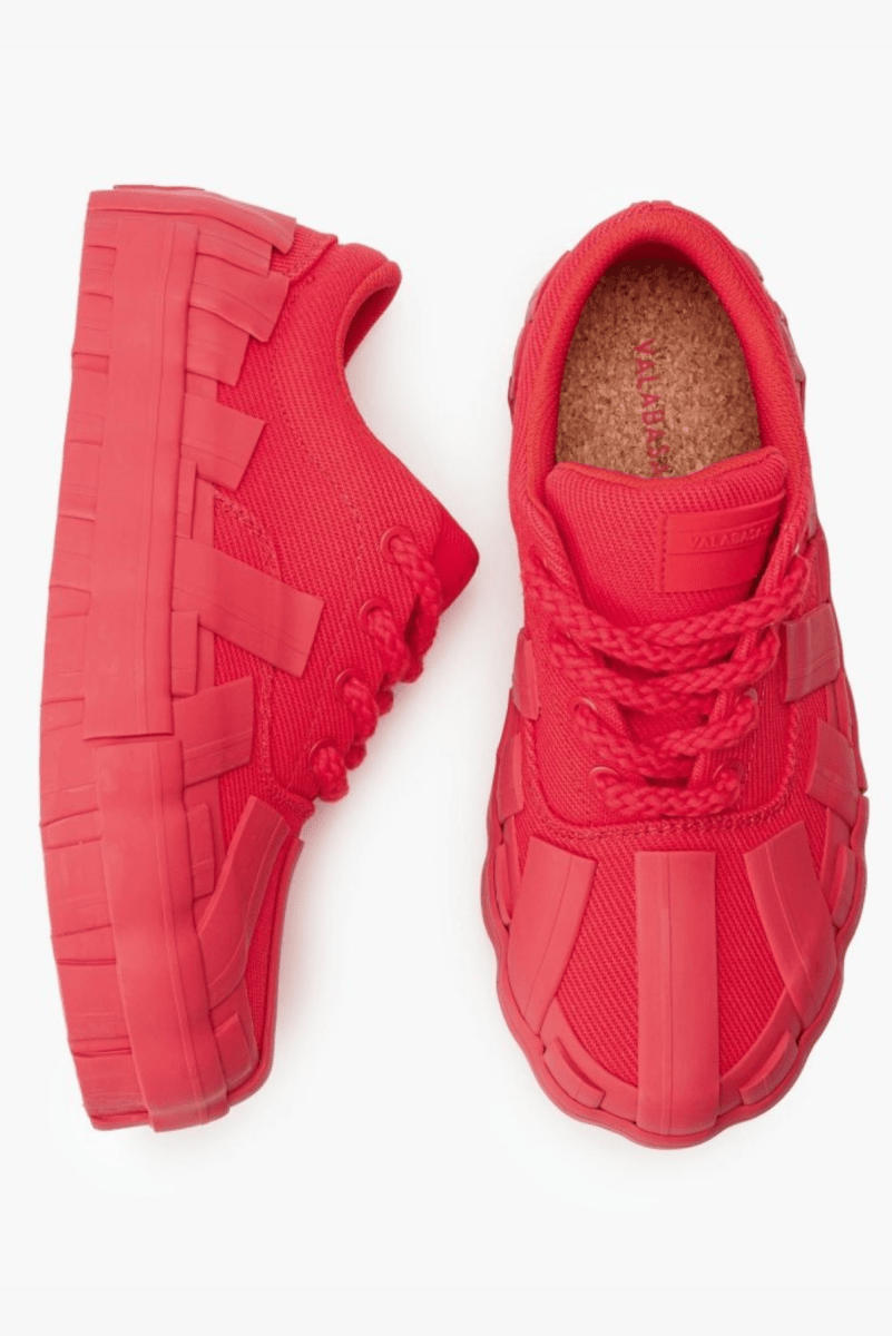 Yuratsu 100 Red Shoes - Valabasas