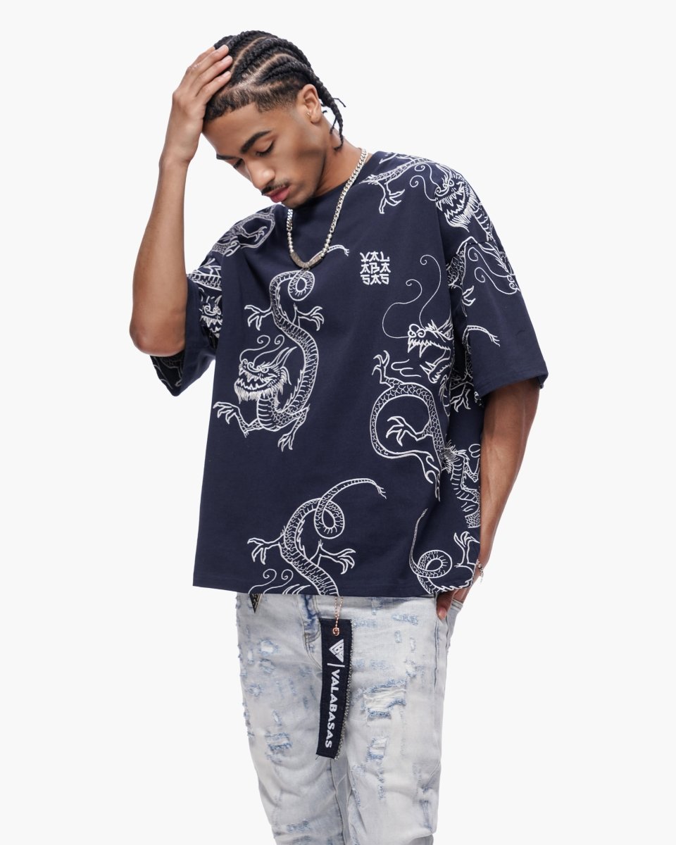 Yurei Tee Navy - Valabasas